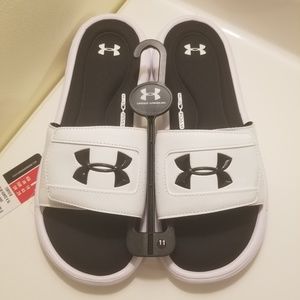 Under Armour mens slides with memory foam 11